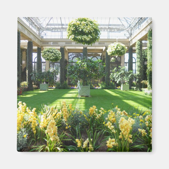 Longwood Gardens Conservatory Magnet (Framsidan)