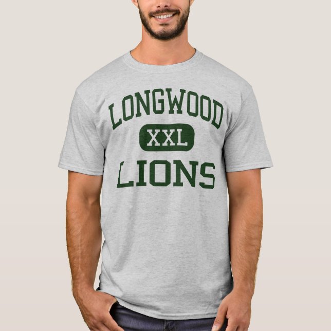 Longwood - lejon - kick - mellersta ö New York Tee Shirt (Framsida)