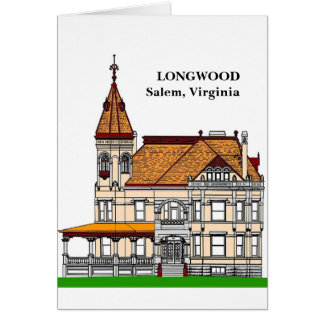 LONGWOOD - Salem Virginia Hälsningskort