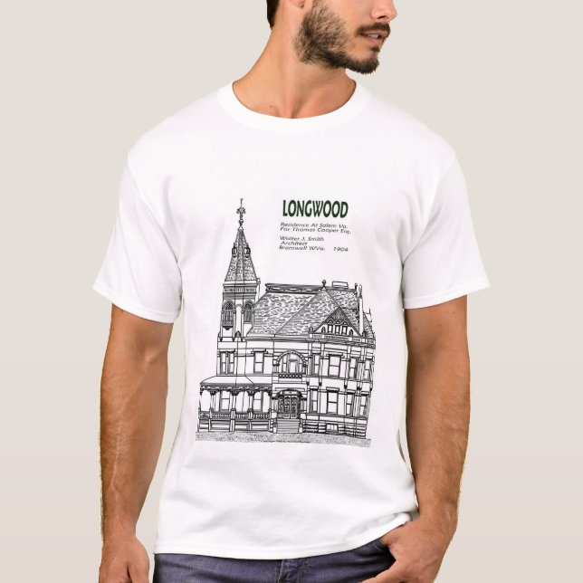 LONGWOOD - Salem Virginia T Shirt (Framsida)