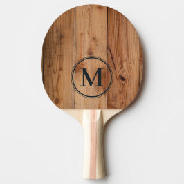 Lönn Grovskuren Monogram Pingisracket