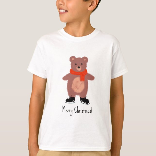 Lönnbjörnskridskor T Shirt (Framsida)
