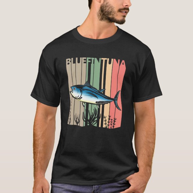 Lönnblåfenad tonfisk t shirt (Framsida)