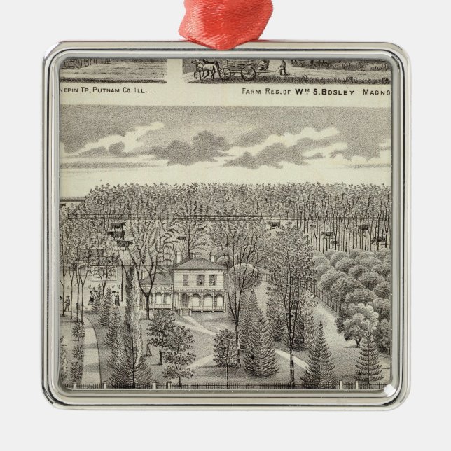 Lönndungeuppehåll Julgransprydnad Metall (Framsidan)