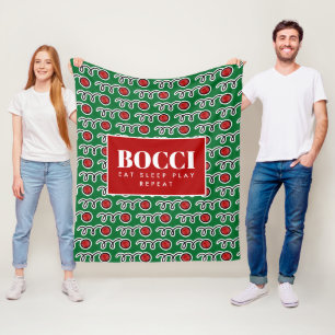 Lönnfilt från Boci boll för bocce player Fleecefilt