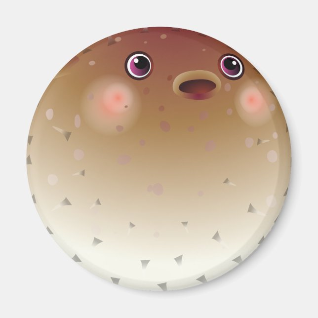 Lönnfisk Magnet (Framsidan)