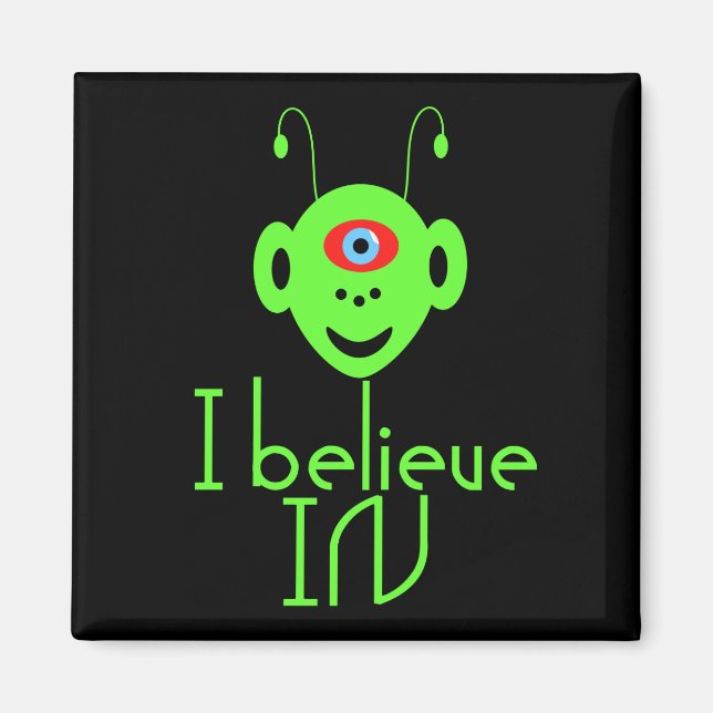 Lönnfrämmande monster magnet (Framsidan)