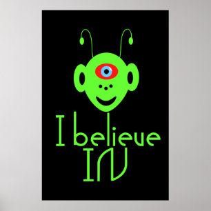 Lönnfrämmande monster poster