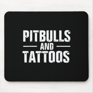 Lönnkulor och Tattoos Trendig Hund älskare Hund Ow Musmatta