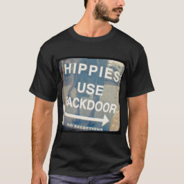 Lönnliga manar för Hippiesanvända Tshirt Tee