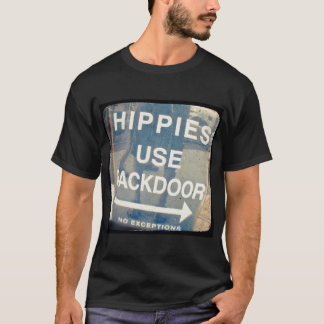 Lönnliga manar för Hippiesanvända Tshirt Tee