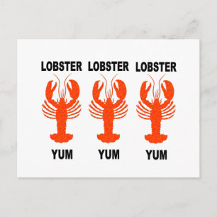 Lönnlobster Vykort