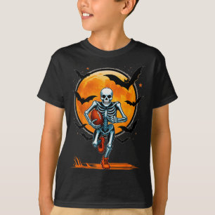 Lönnlös amerikansk fotbollsspelare i Skeleton Play T Shirt