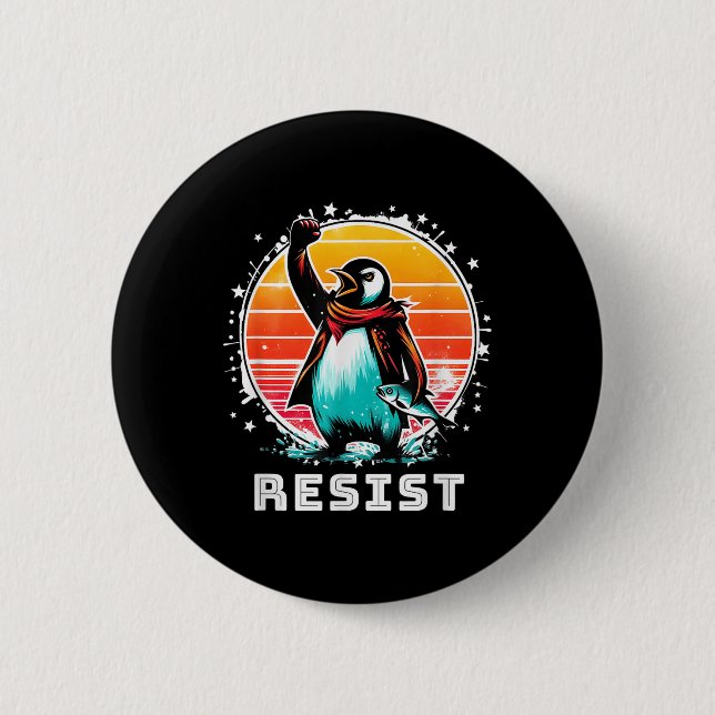 Lönnlös Resistt Resistent Penguins protesttest mot Knapp (Framsida)