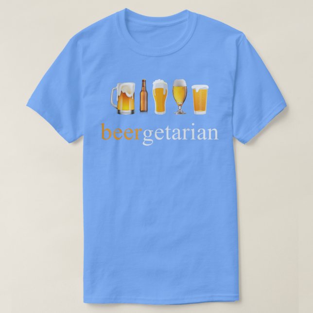 Lönnlös Vegetarian Design Craft Beer for Brewery L T Shirt (Design framsida)