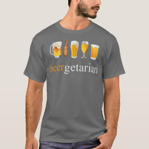 Lönnlös Vegetarian Design Craft Beer for Brewery L T Shirt