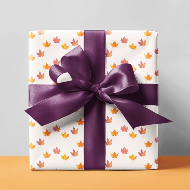 Lönnlöv Baby Shower Presentpapper (Skapare uppladdad)