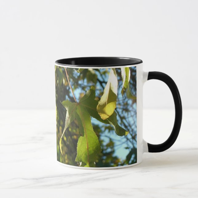 Lönnlöv, höst, fall mugg (Höger)