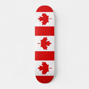 Lönnlövflagga av Kanada Skateboard Bräda 19,5 Cm