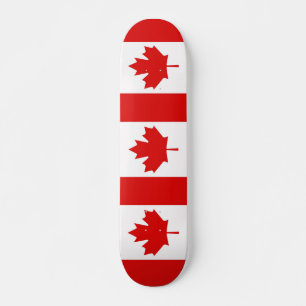 Lönnlövflagga av Kanada Skateboard Bräda 21,5 Cm
