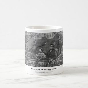 Lönnmord av presidenten Lincoln Kaffemugg