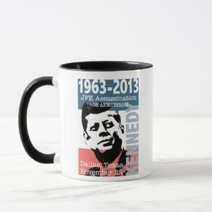 Lönnmordårsdag för JFK Kennedy 1963 - 2013 Mugg
