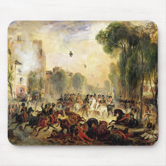 Lönnmordförsök på kungen Louis-Philippe Musmatta (Framsidan)
