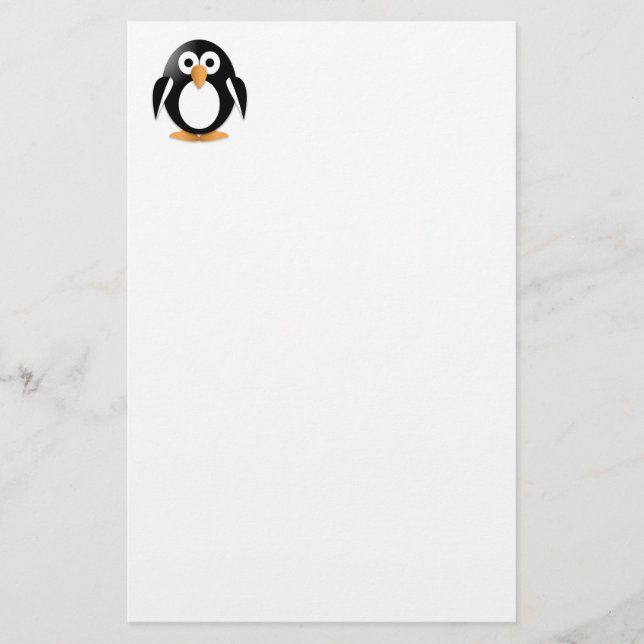 Lönnpenguin Brevpapper (Framsida)