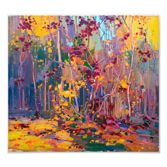 Lönnplantor Oktober | Tom Thomson | Fototryck (Framsidan)
