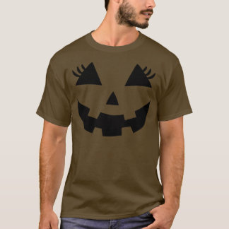 Lönnpumpa ansikte ögonfransar för hallitalienska t shirt