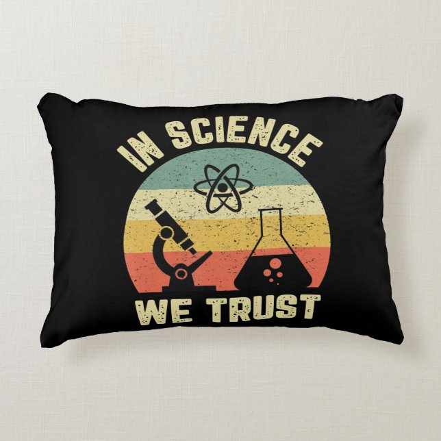 Lönnrik Science Shirt Physics Biology Gift in Scie Prydnadskudde (Framsidan)