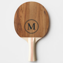 Lönnträmonogram Pingisracket