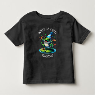 Lönny Frog ThGodt Birthday Boy T Shirt