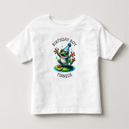 Lönny Frog ThGodt Birthday Boy T Shirt