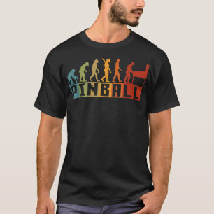 Lönny Pinball Evolution,Grunge Flipper Pinball Evo T Shirt