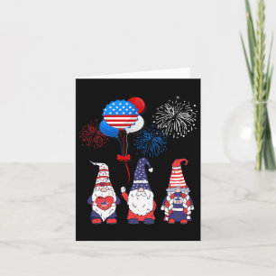 Lönnyamerikanska Gnomes-Coolan 4:e juli-dagen ober Kort