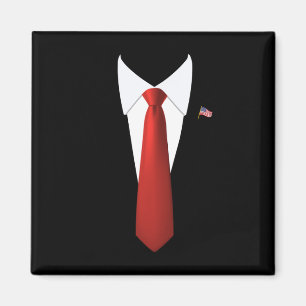 Lönnye president Trump Kostym Lazy Halloween Costu Magnet