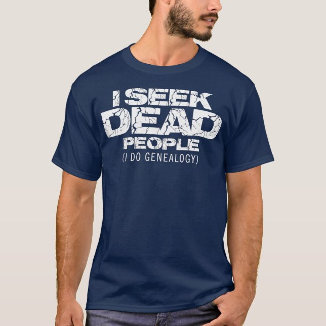 Lönnyhet I Genealogy Clothing Gift T Shirt (Framsida)