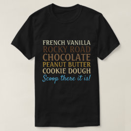 Lönnyj Ice Cream Sång Scoop där T Shirt