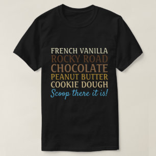 Lönnyj Ice Cream Sång Scoop där T Shirt