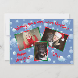 Lönnyttigt fotopatset Nutcracker Hälsning Julkort