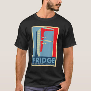 Lönnyval Pappa Joke Fridge Springa politiska Campa T Shirt