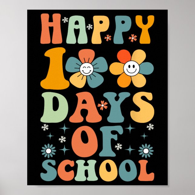 Lönsam 100-dagars skolbarnslöja 100 dagars skola G Poster (Framsidan)
