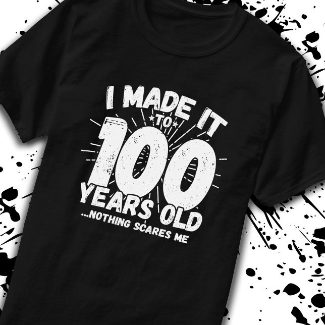 Lönsam 100:e födelsedagsoffert Sarkastic 100-årig T Shirt (Skapare uppladdad)