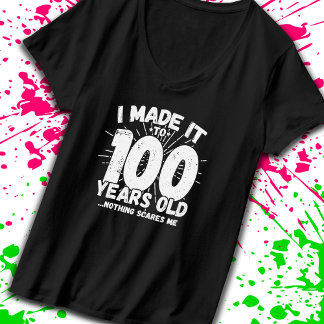 Lönsam 100:e födelsedagsoffert Sarkastic 100-årig T Shirt