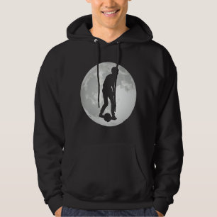 Lönsam 1-hjulskateboard Flyter på M Hoodie
