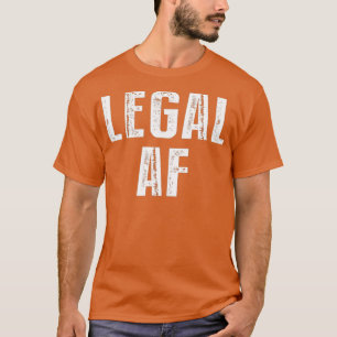 Lönsam 21:a födelsedag Gått legalt AF 21 år gammal T Shirt