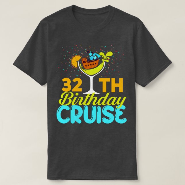 Lönsam 32:e födelsedagshuset t shirt (Design framsida)