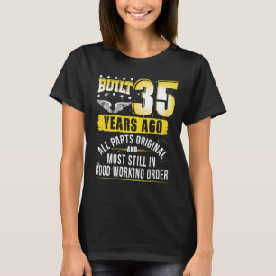 Lönsam 35e födelsedag, 35 år t shirt