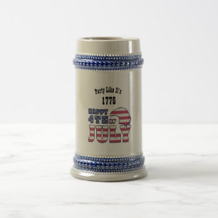 Lönsam 4:e juli-citat - Party som 1776 Sejdel
